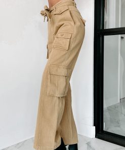 Polo Ralph Lauren Wide-leg Cargo Pant in Natural